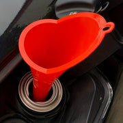 Universal qo'ldan erkin mototsikl va avtomobil benzin quyish uchun uzun quvurg'ichli funnel