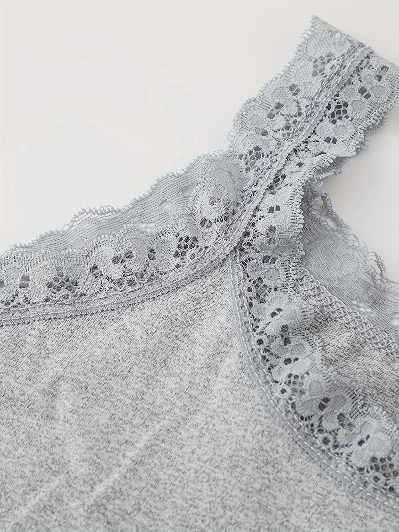 Women's Lace-Trimmed Suspender Bra Slimming Fit All Seasons Lingerie