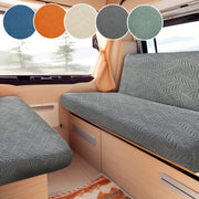 2-Piece Boho Style RV Sofa Cover Set Dust and Pet Scratch Protection Machine Washable