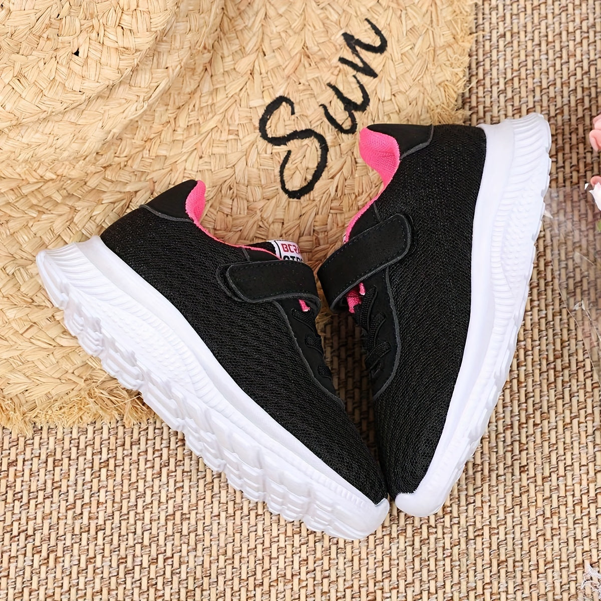 Kids' Casual Mesh Sneakers for Boys and Girls All-Season Lightweight Durable