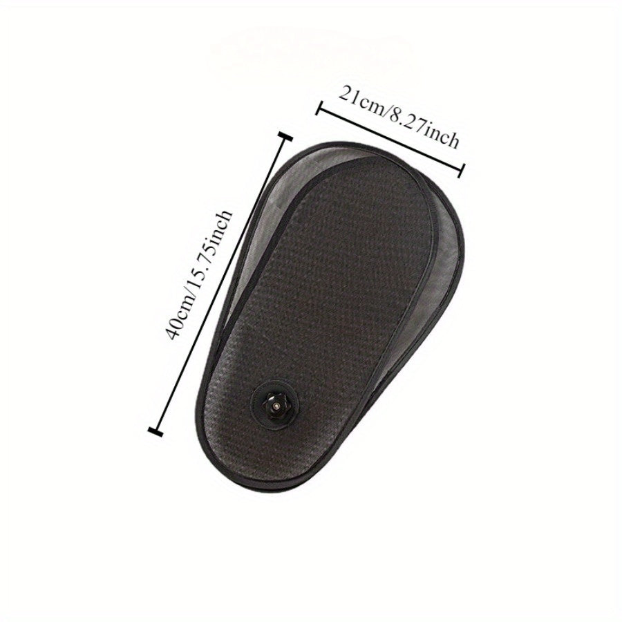 2PCS Adjustable Sunshade Panels for Car Windows UV Protection Heat Insulation PVC