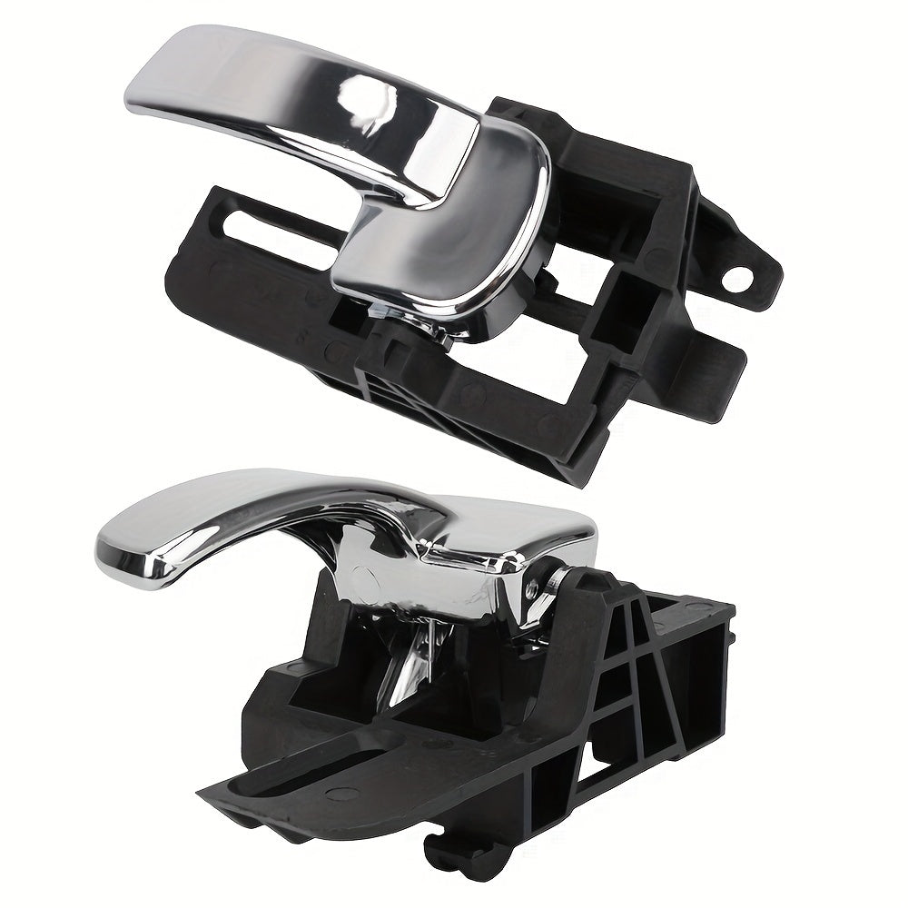 Внутренние ручки дверей для Nissan Qashqai J10 2007-2013 черные, 2 шт.