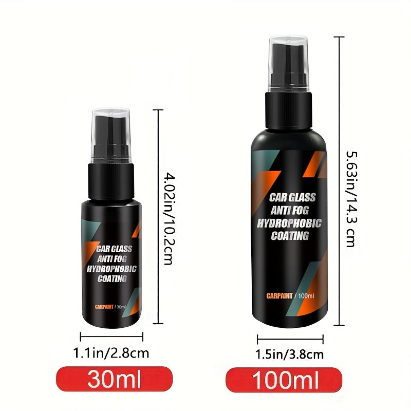 Car Glass Water Repellent Spray Hydrophobic Rain Coating for Windshield and Mirror