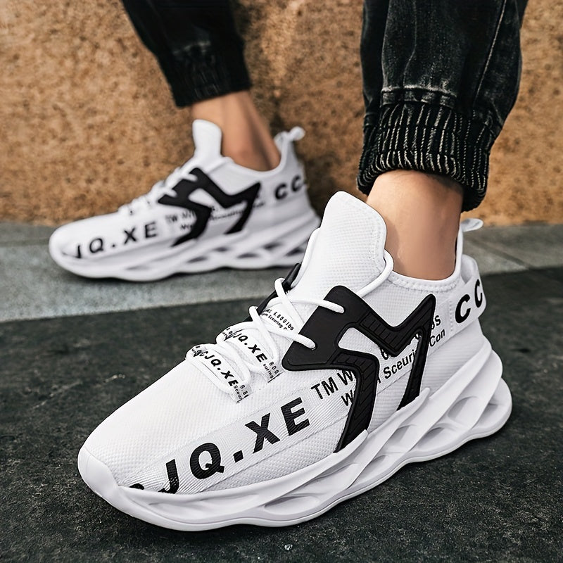 Женские дышащие высокие кроссовки с резиновой подошвой желтый черный надпись