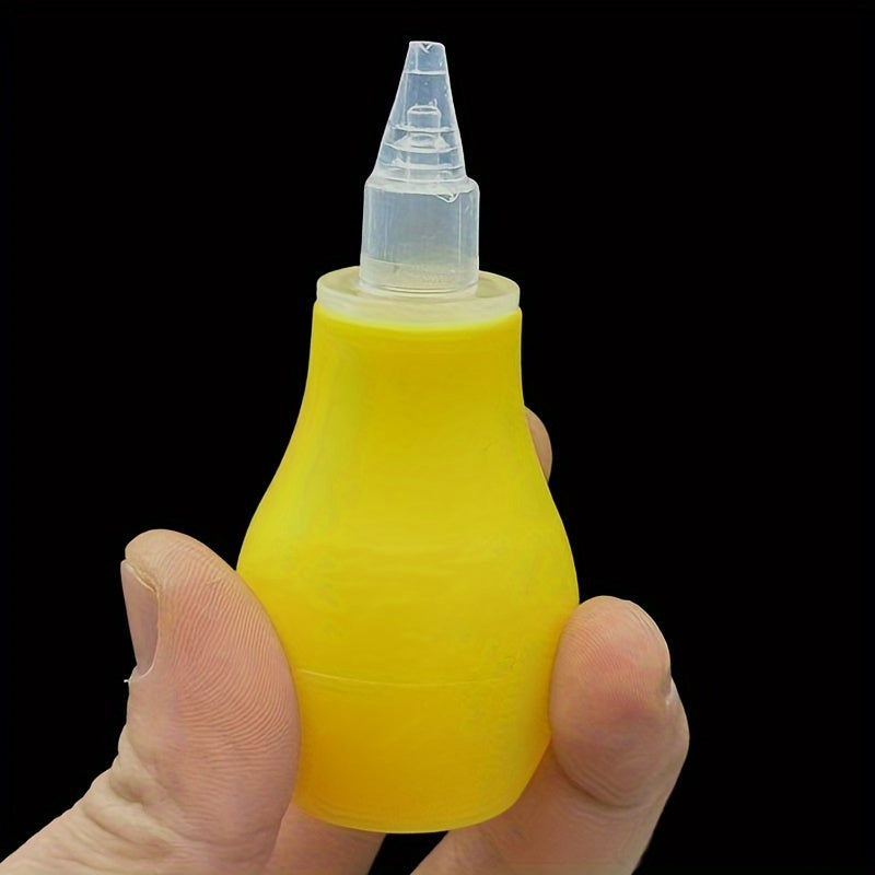 Yangi tug'ilganlar va chaqaloqlar uchun bolalar burun aspiratori, yumshoq uch, ehtiyotkorlik bilan yutish