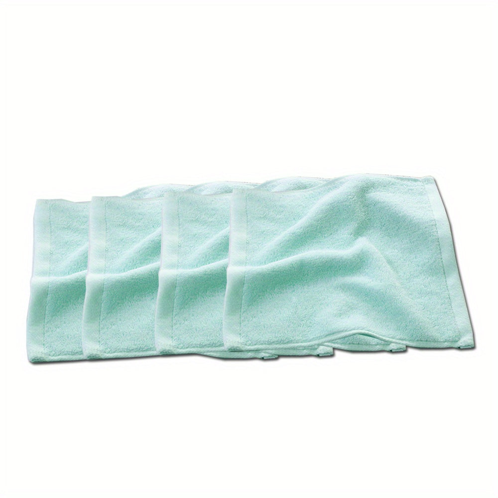 Cotton Washcloths Pack of 1 or 4 for Face and Bathroom Use 24.89cm
