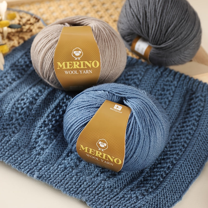 500g Multicolor Wool Yarn and 212g Camel Hair Yarn for Knitting Sweaters Scarves Hats