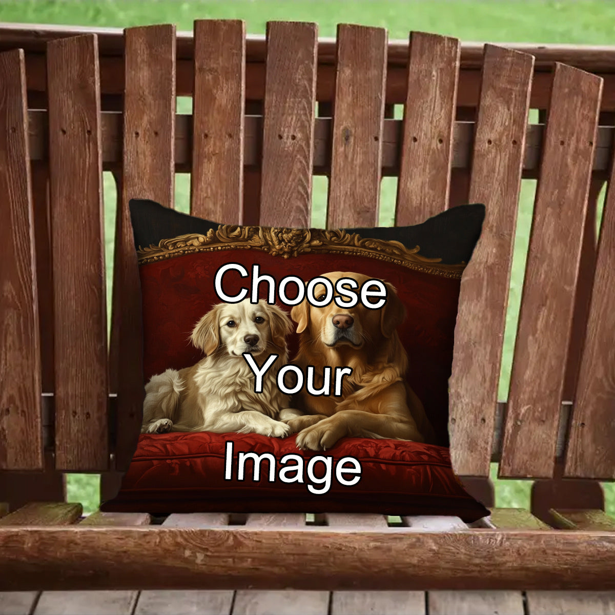 Customizable Throw Pillow Cover 45.72x45.72 cm Square Woven Polyester