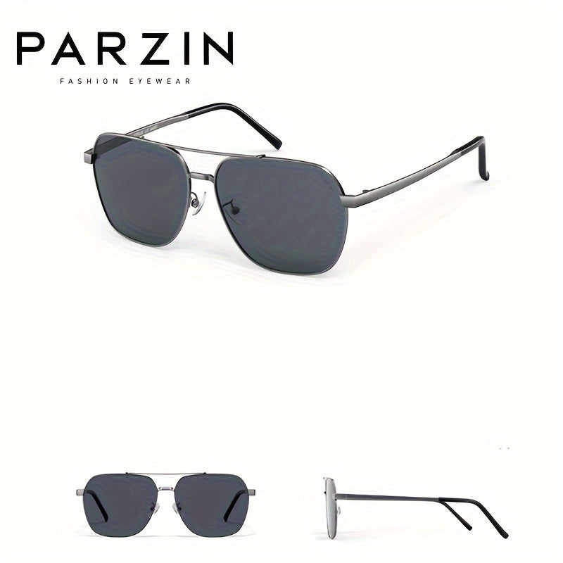 Men's Fashion Glasses Full Rim Metal Acetate Polarized Casual Eyewear