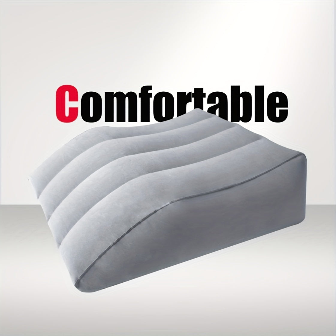 Inflatable Leg Elevation Pillow for Post-Surgery Recovery and Swelling Relief