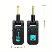 Sistema inalámbrico de transmisor y receptor para guitarra 2.4G Sistema inalámbrico con batería de litio recargable
