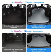 Inflatable Car Bed for SUV Portable Air Mattress Camping Tent Sleeping Pad