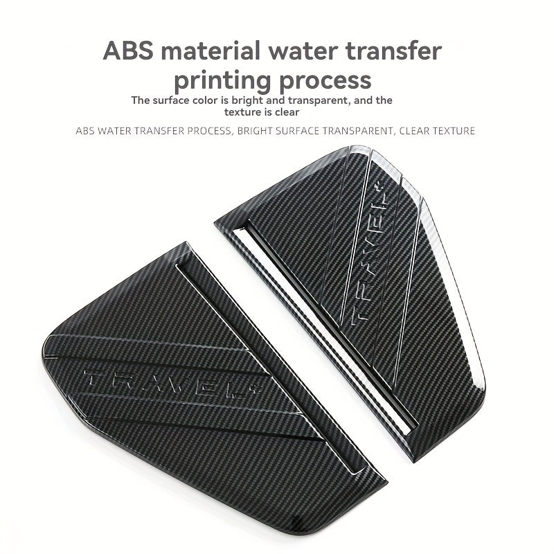 Car Side Skirt Trim 2 Pieces for SUV Decorative Protective Cover T2 Style