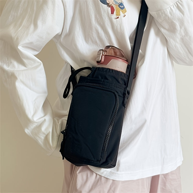 Неопреновая сумка через плечо с карманами для бутылки воды и телефона для женщин в 5 цветах