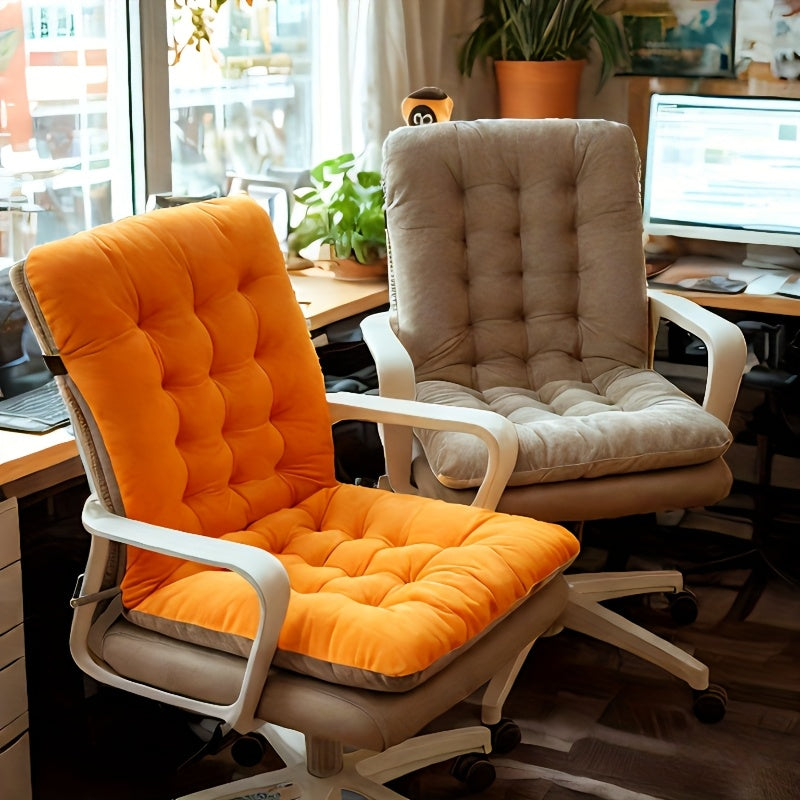 Ergonomic Polyester Chair Cushion for Office and Home Support