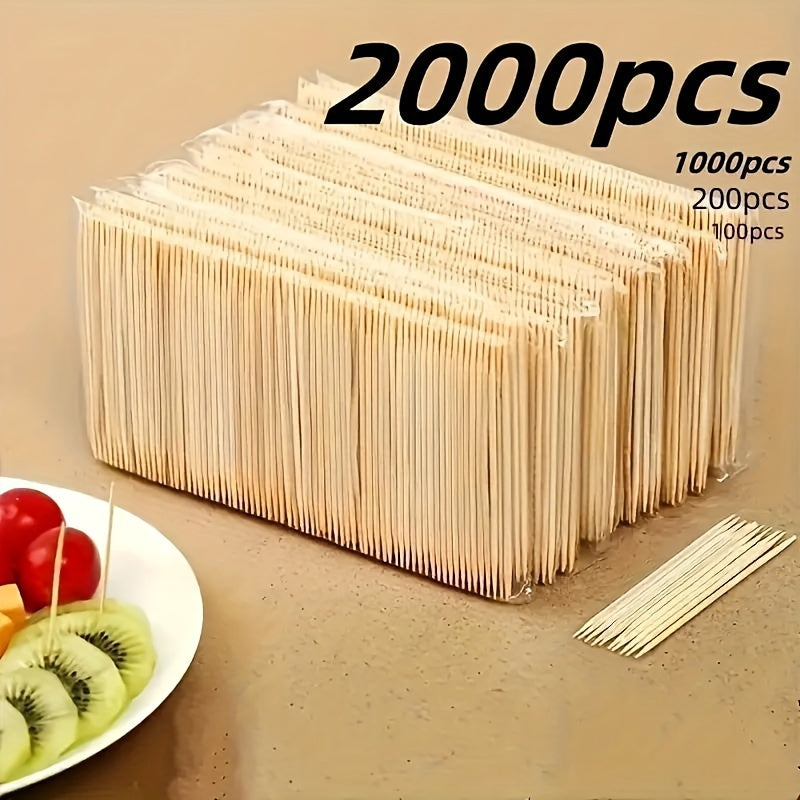 Dental Floss Picks 100/200 Pcs Deep Cleaning Oral Care Portable Hygienic