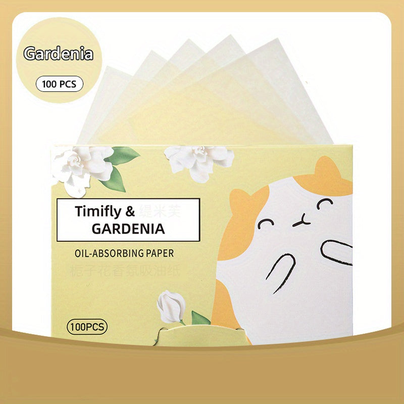 Unisex Oil-Absorbing Facial Blotting Papers 100 Sheets with Plant Extracts