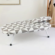 Foldable Ironing Board Space-Saving Stainless Steel and Plastic for Home Office