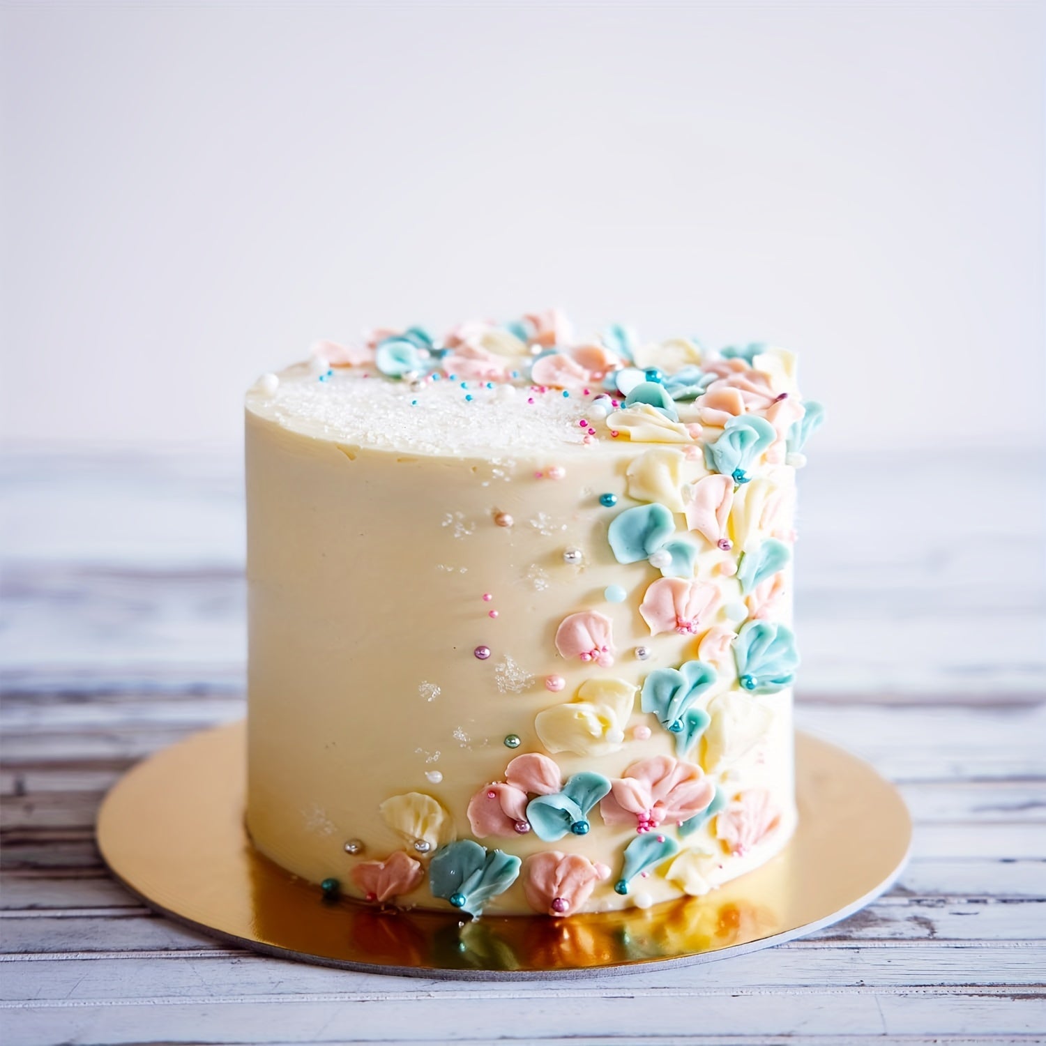 Set of 10 Gold Round Cake Boards Disposable Grease-Proof Food Grade for Cakes Pizzas