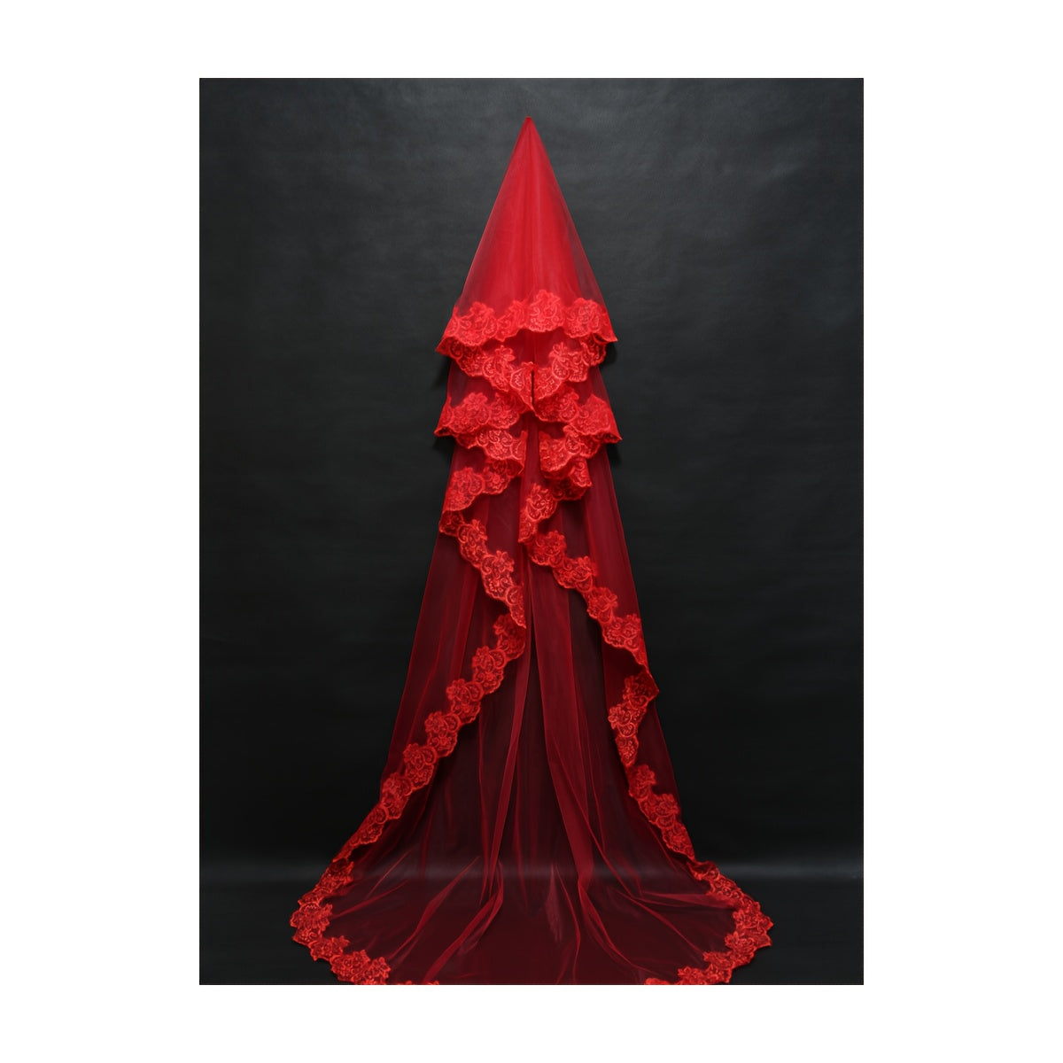 Velo de novia con borde de encaje 1.5m/3m capa sencilla romántica y femenina