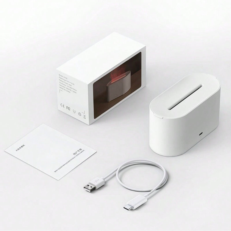 Difusor de aceites esenciales con alimentación USB y luz nocturna, apagado automático, 1L