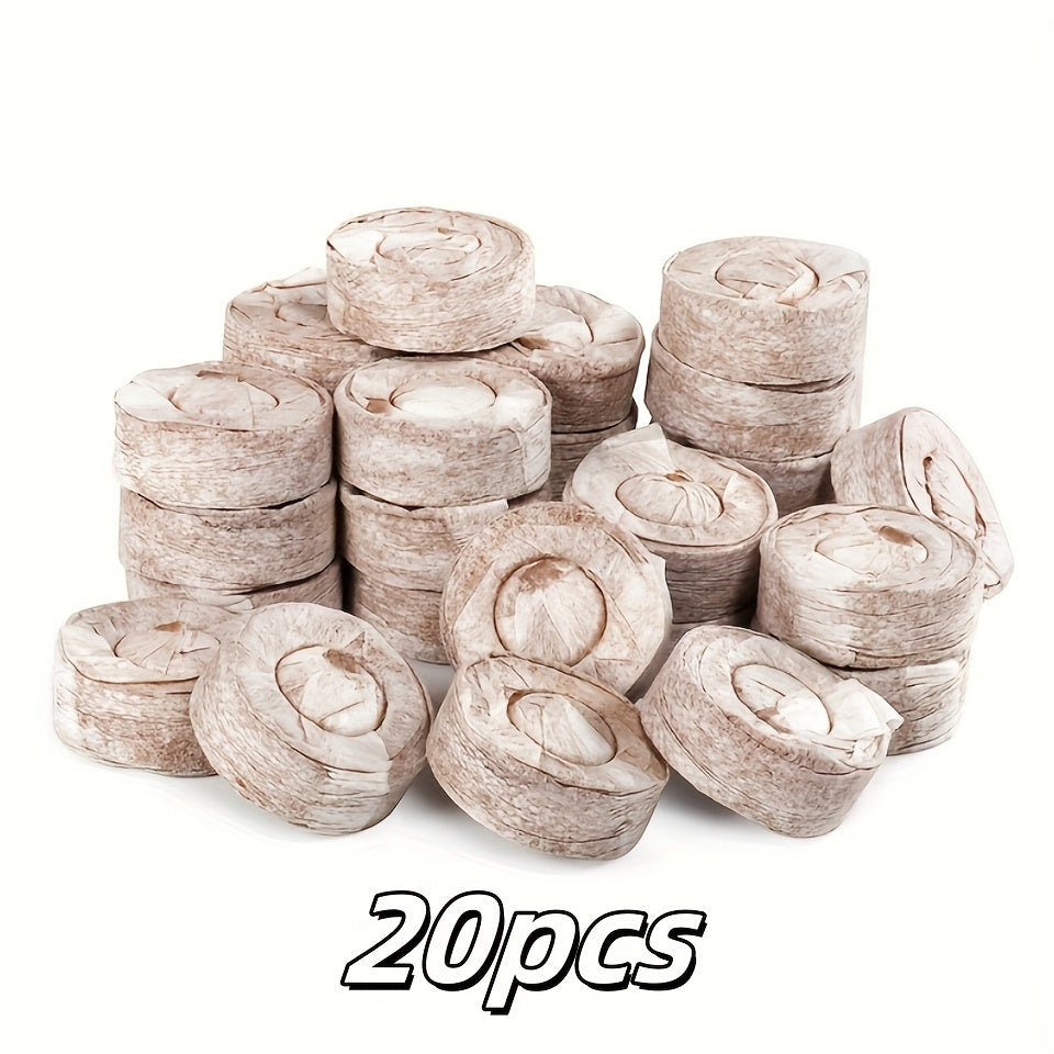 Iniciador de semillas de fibra de planta 20/50/100 para el crecimiento de plántulas, plantas herbáceas, verduras y flores