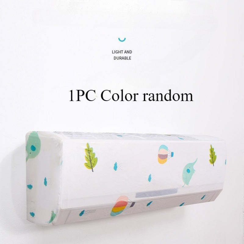 Funda para aire acondicionado de pared, a prueba de polvo, lavable, decorativa, para dormitorio