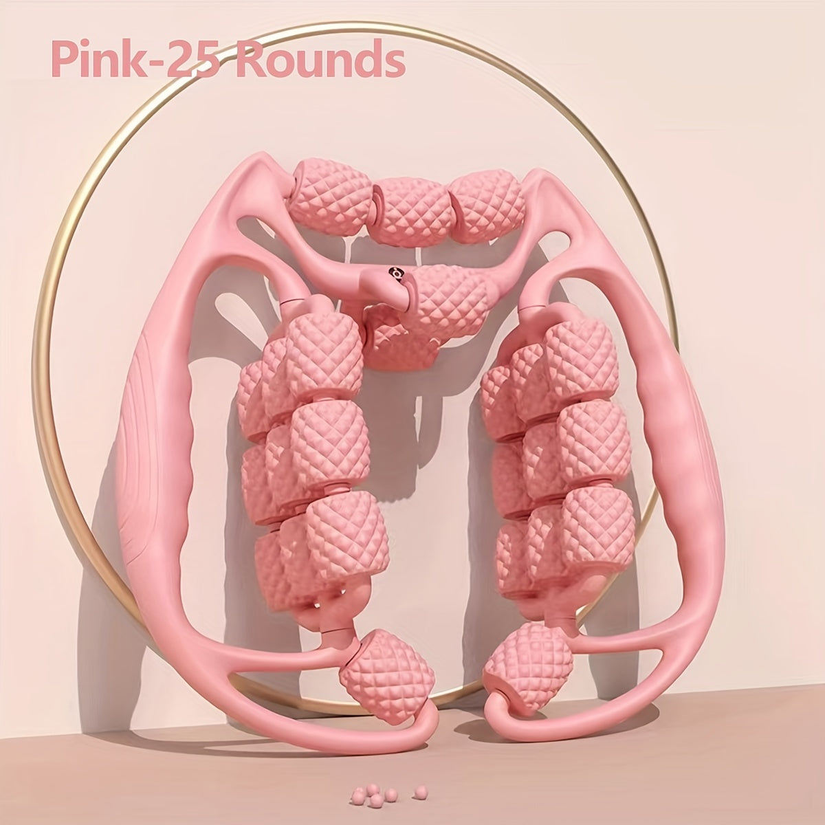 Pushti 25-g'ildirakli oyoq massaj qiluvchi rolik, sonlarni bo'sashtirish, mushaklarni cho'zish va ingichkalashtirish uchun. Mustahkam PP materialidan tayyorlangan. Portativ va yuqori sifatli.