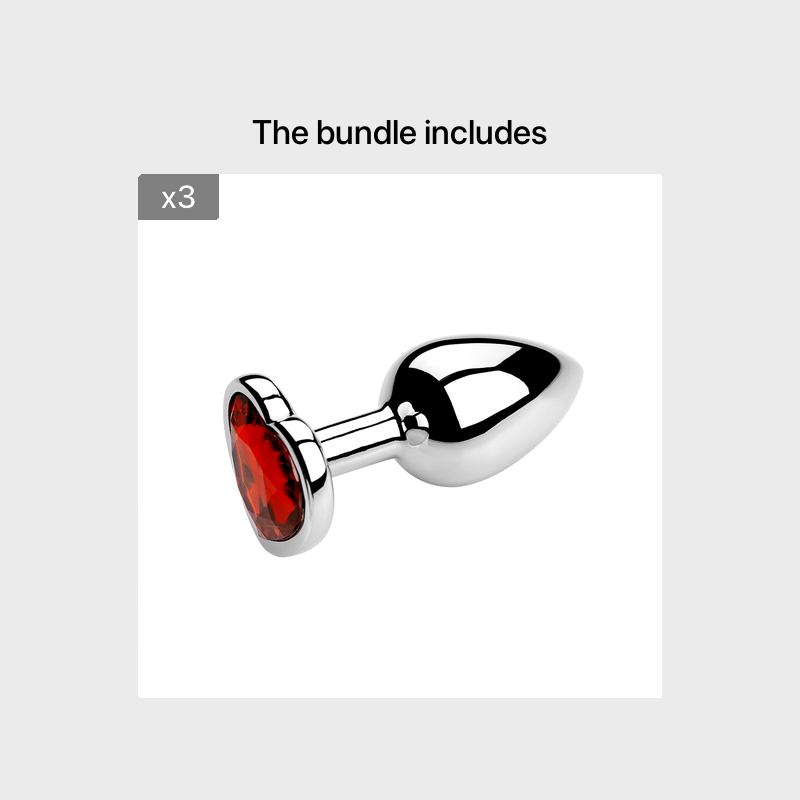 Унисекс силиконовая анальная пробка в форме сердца для личного секс-игрушки массажер