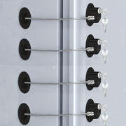 Set of 4 Childproof Cabinet Locks for Freezer Drawers and Doors