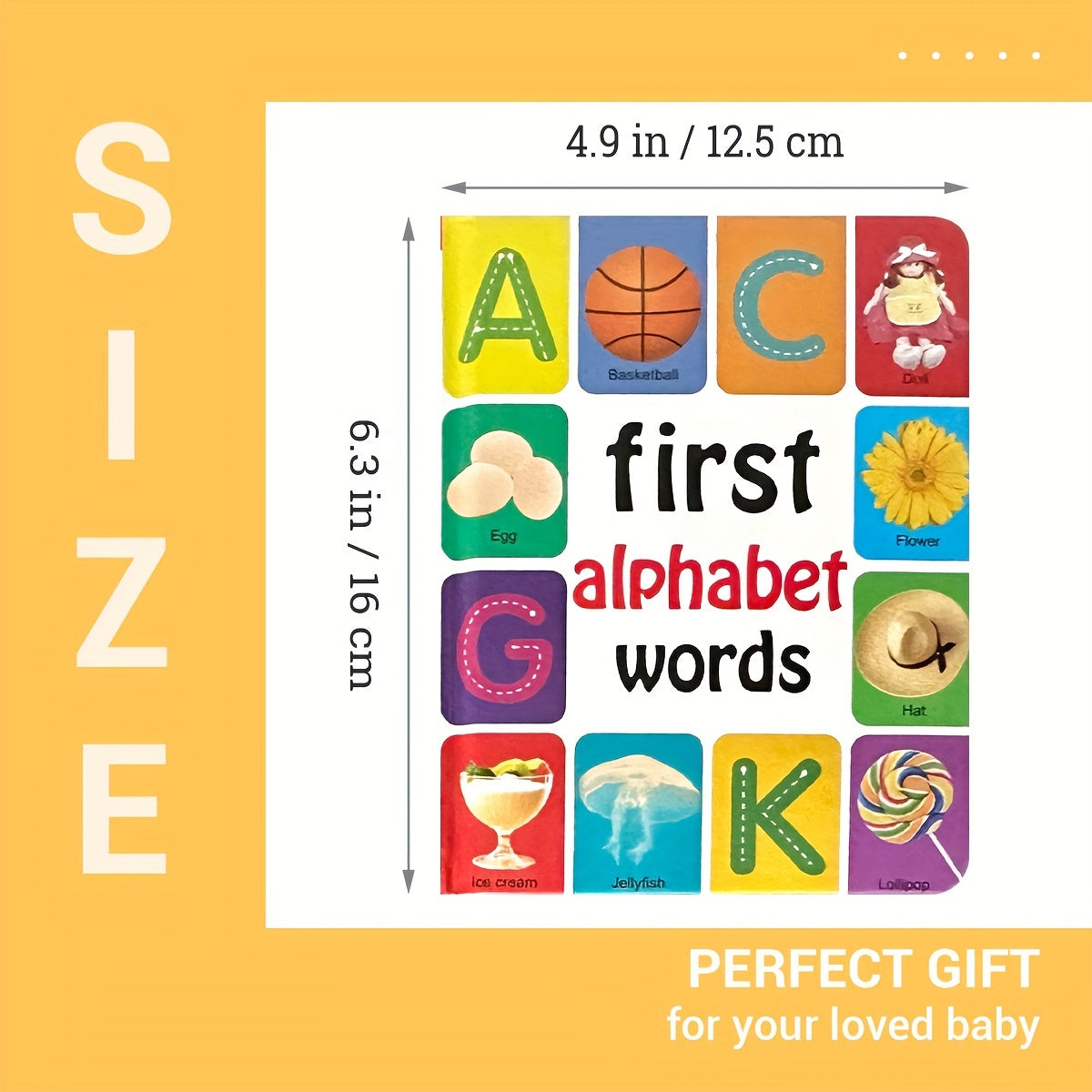 Set of 4 English Learning Encyclopedia and Vocabulary Board Books for Children