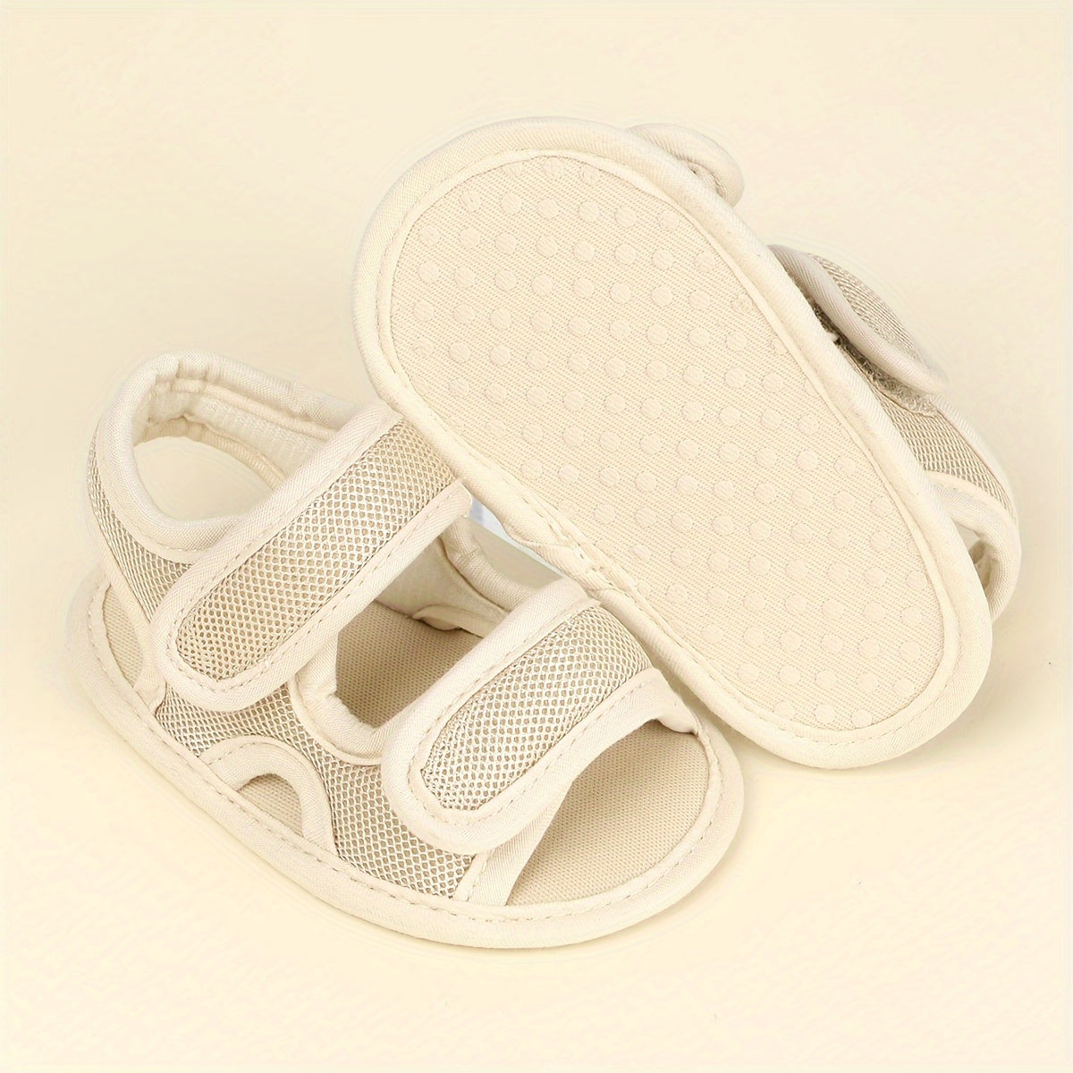 Infant Summer Sandals Open Toe Anti-Slip PU Sole Casual Toddler Shoes