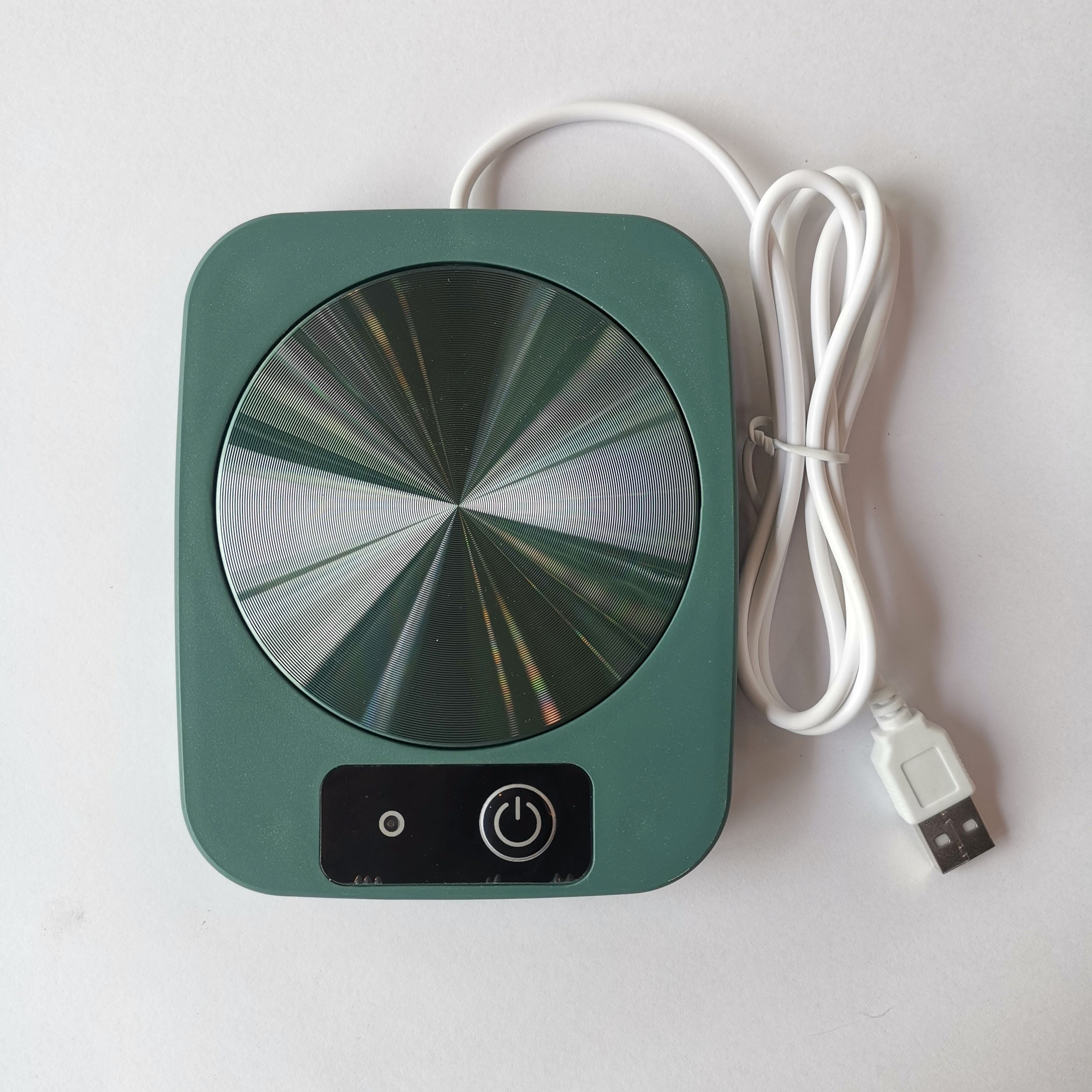 USB Electric Teapot Warmer for Coffee and Tea, ABS Heating Pad, Home Office Use