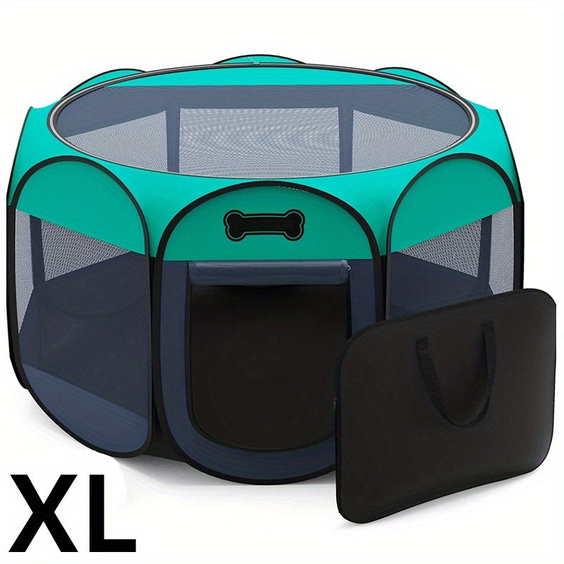 Portativ, suv o'tkazmaydigan, egiluvchan uy hayvoni qafasi - uy hayvoningizni har joyga olib boring!