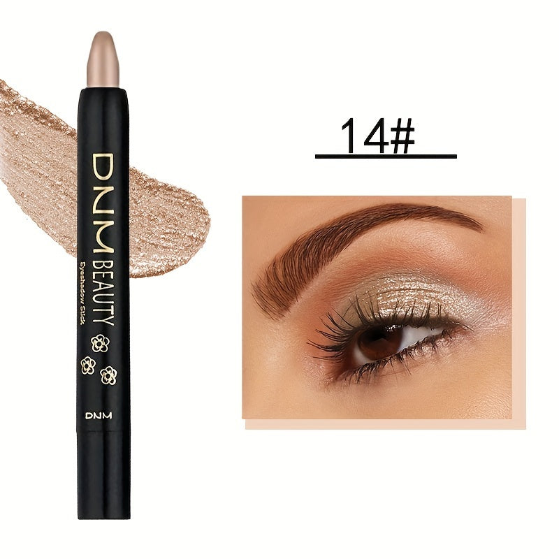 Waterproof Eyeshadow Pencil Set 16 Colors Smudge-Proof Long Lasting