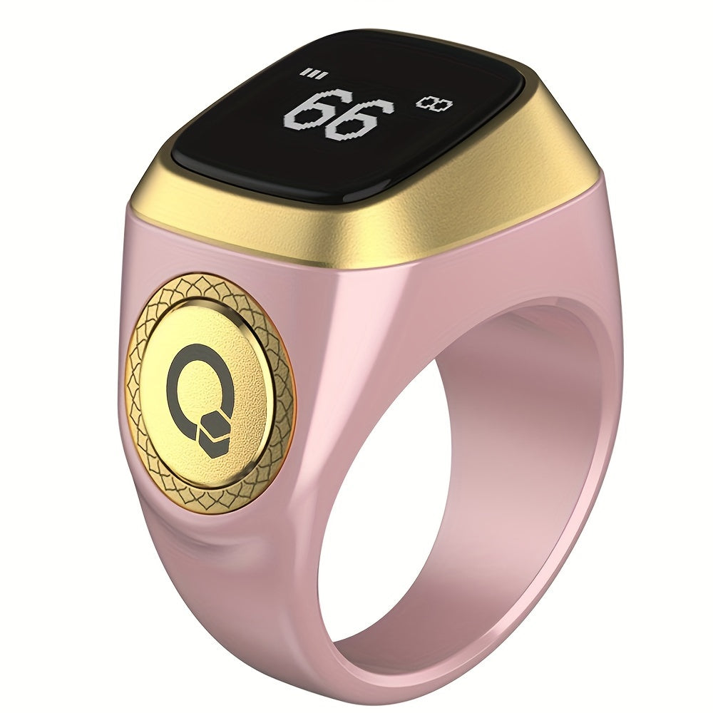 Dua Aqlli Halqa, hisoblagichlar, eslatmalar, yo'nalish ko'rsatkichi va OLED displey bilan; Azan signalizatori, uzoq batareya umriga ega va zamonaviy dizayn.