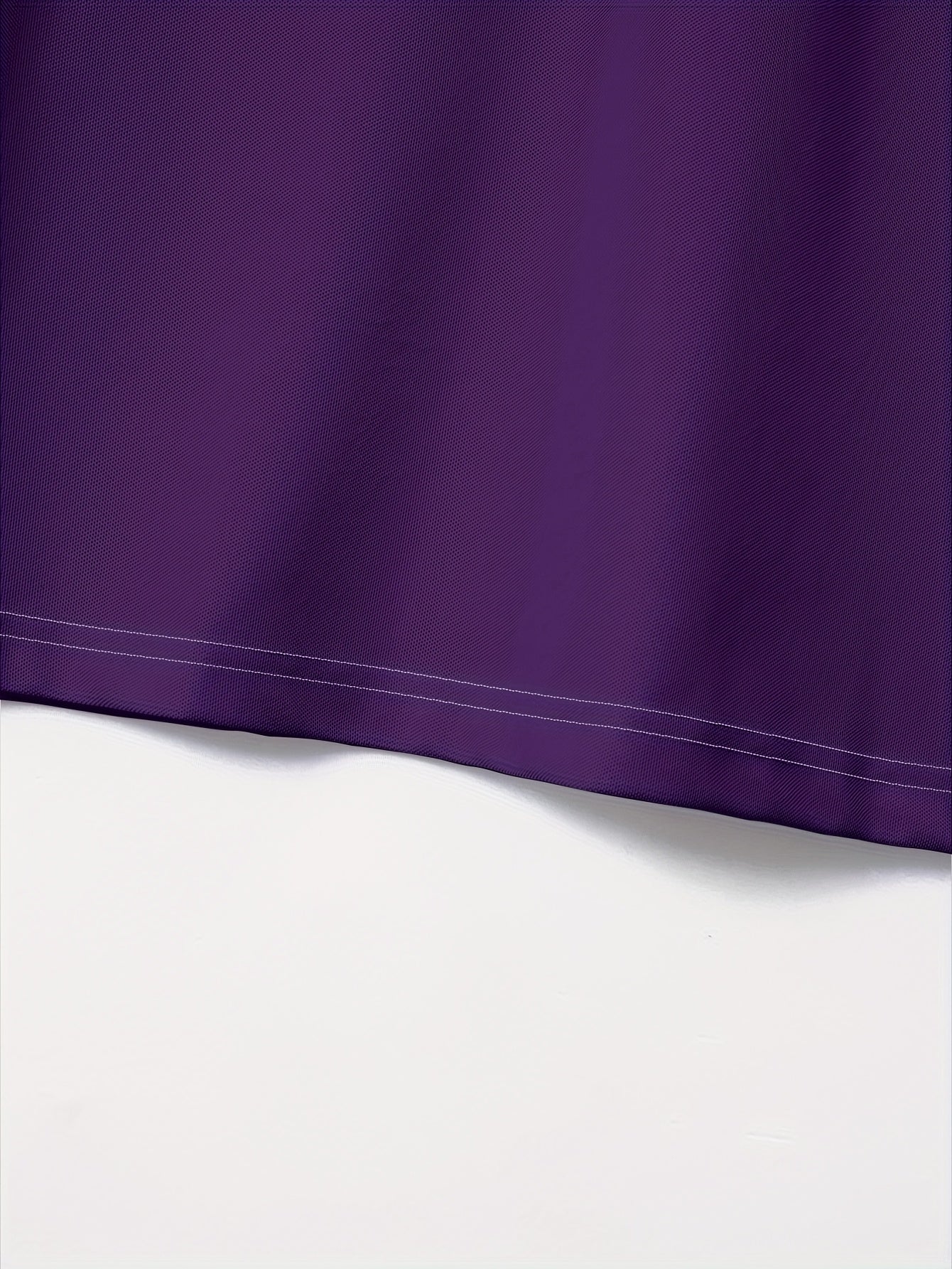 Camisa de manga corta para hombre en poliéster casual en negro, gris y blanco