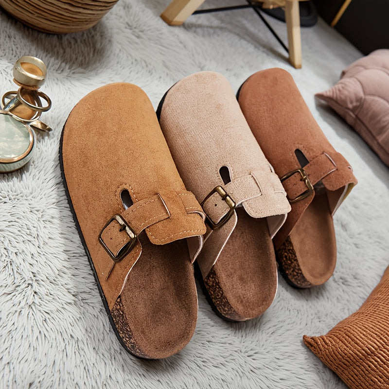 Men's & Women's Slip-On Casual Shoes - Brown Lightweight Breathable Fabric