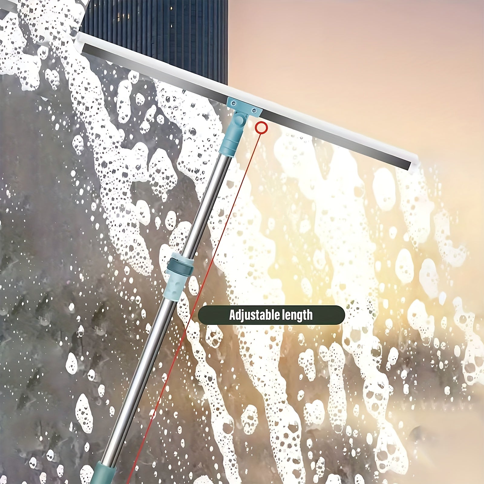 Silicone tozalash asbobi ko‘p maqsadli supurgi mop, polni tozalash, deraza tozalash