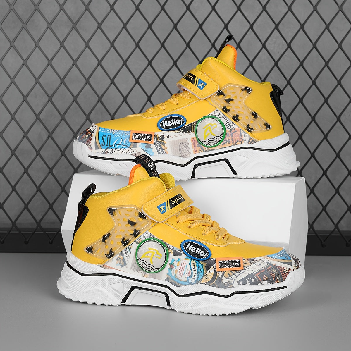 Мужские повседневные кроссовки на среднем ходу с нескользящей резиновой подошвой, весна-лето, прочные