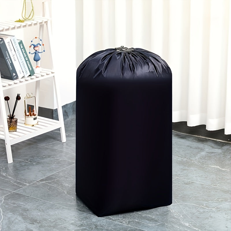 Polyester Storage Bag Black for Bedding Clothing Moving Seasonal Use