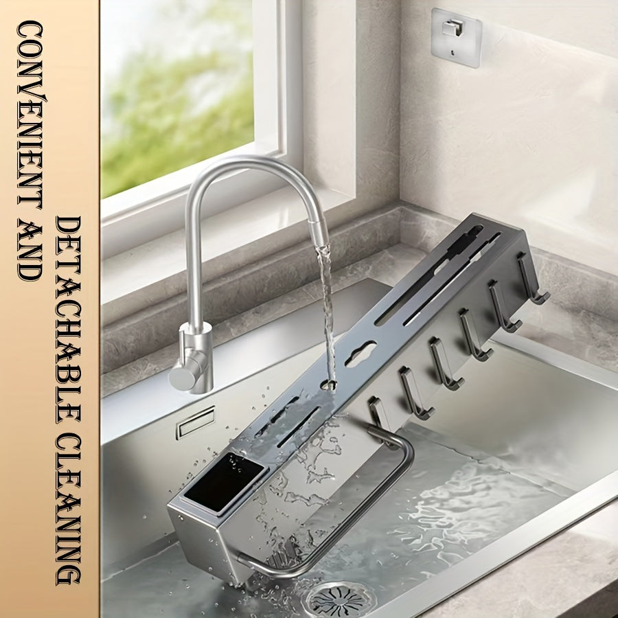 Soporte de cuchillos de cocina resistente para pared de acero al carbono, sostiene 12 utensilios