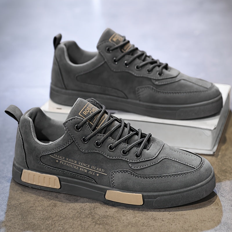 Men's Breathable Low-Top Sneakers for Running Casual All-Season