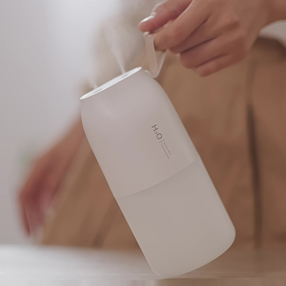 Portable USB Humidifier with Night Light Car Home 300ml Dual Spray