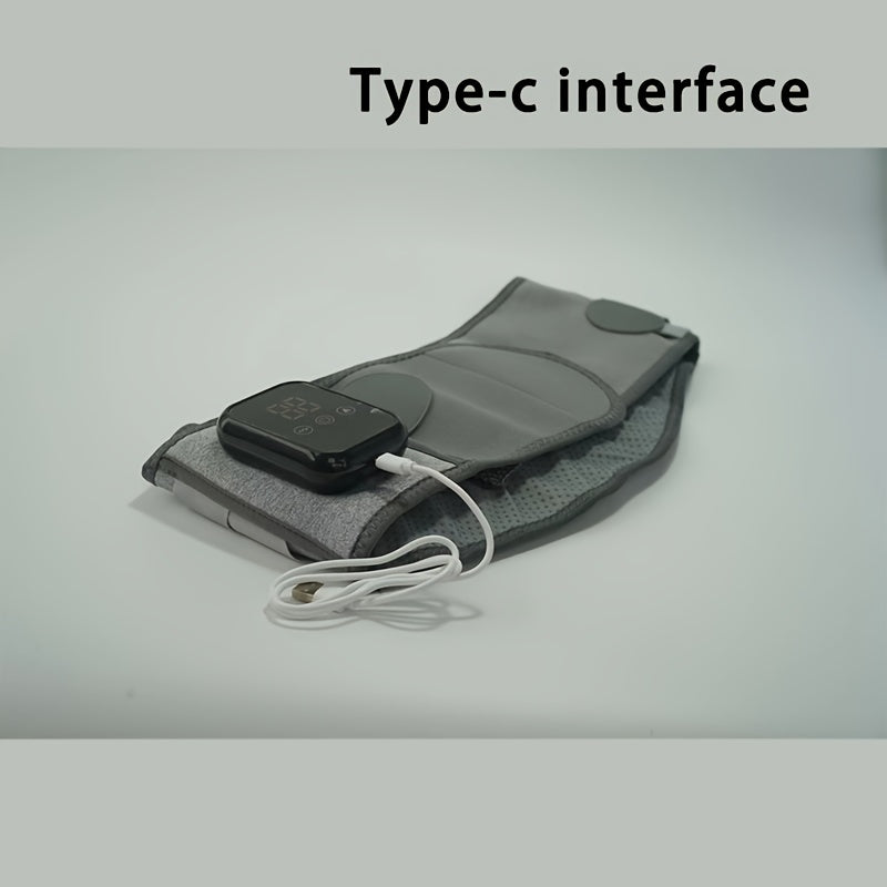 Uy va ofis uchun mo'ljallangan, orqa va charchoqni kamaytirish va chuqur dam olish uchun issiq vibratsiya padli portativ bel massajchisi. Qayta zaryadlanadigan litiy polimer batareyasi bilan USB orqali zaryadlash.