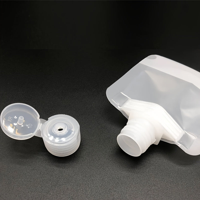 Travel Squeeze Pouches Refillable Lotion Shampoo Containers Leakproof 30/50/100ml