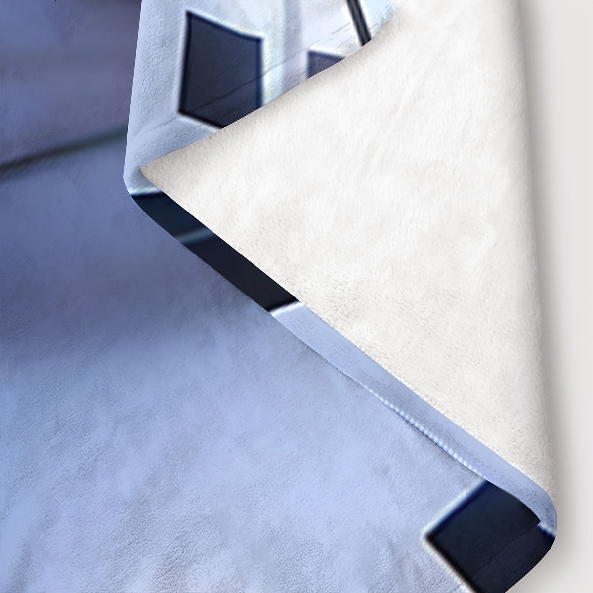 Music Melody Throw Blanket Digital Print Polyester Lightweight Cozy for Bedroom Sofa Car Travel