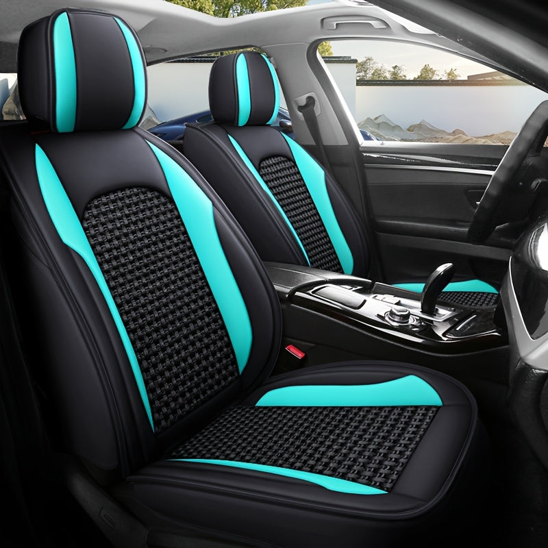 Universal All-Season Car Seat Cover Breathable Fabric Full Coverage