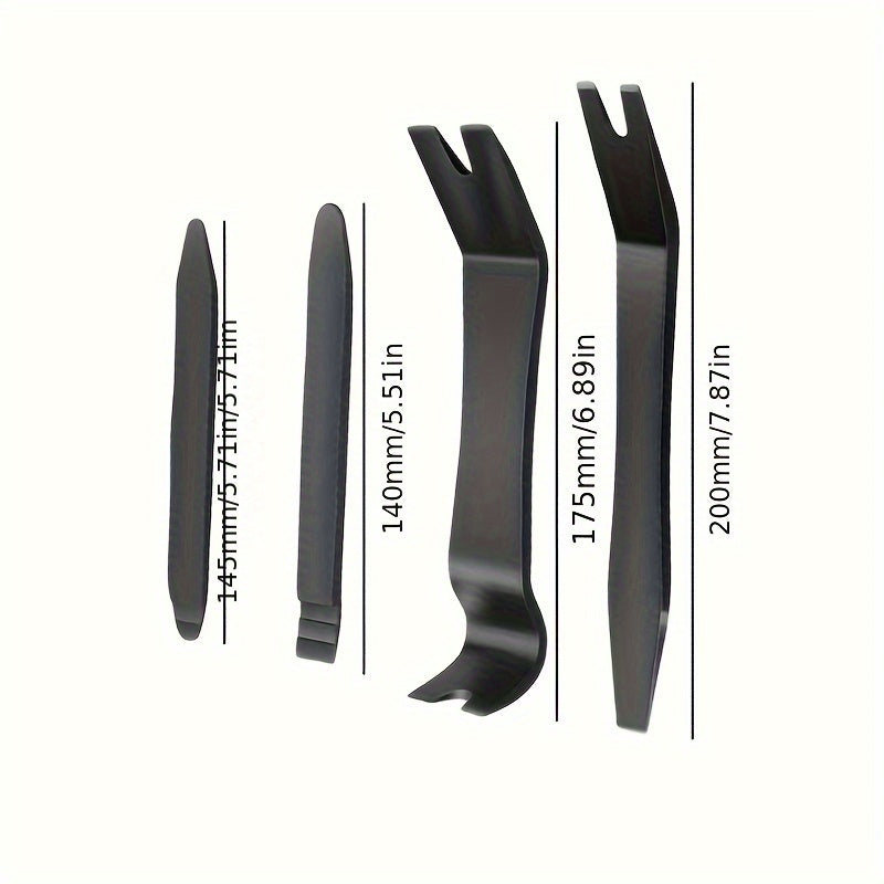 Avto Trimni olib tashlash uchun plastmassadan yasalgan Pry Barlar to'plami, Avtomobil ichki ta'mirlash