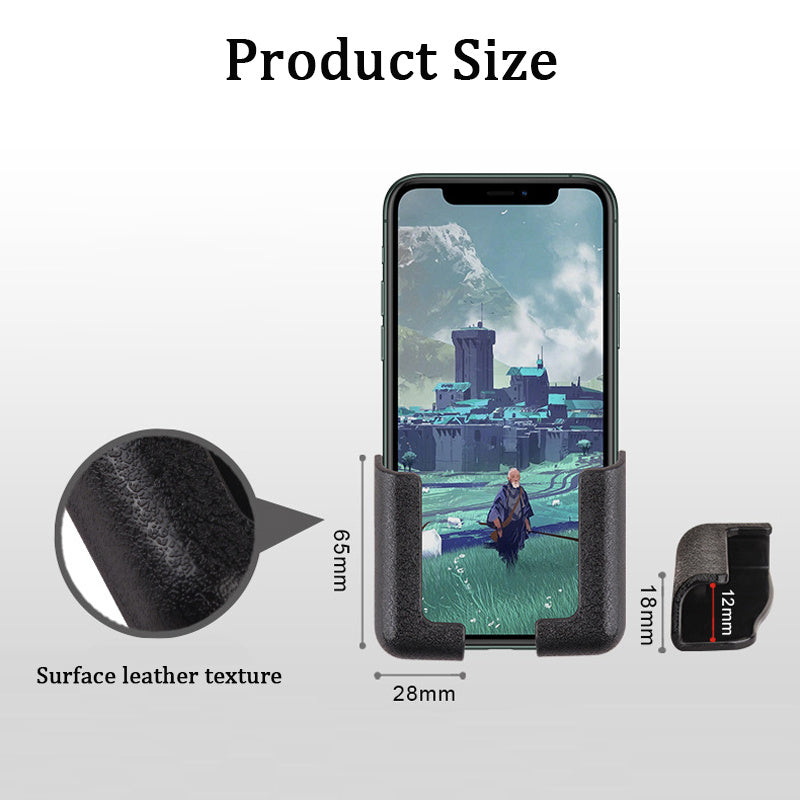 Universal sozlanadigan avtomobil telefon qoʻlqopchasi oʻrta konsolga oʻrnatish uchun